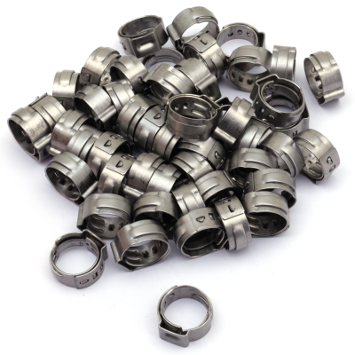 50pck Oetiker Hose clamps 10.3-12.8mm (FR)