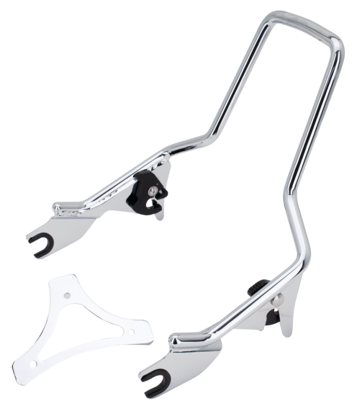 Det. Sissy Bar Standard Chrome FLT09-up (FR)