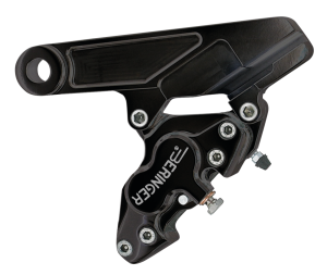 4-Piston Rearbrake Softail 1984-99 Black (FR)