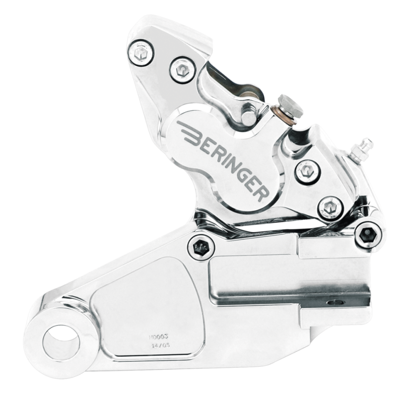 4-Piston Rear brake FXD84-99 Polished (FR)