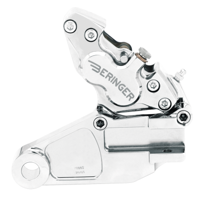 4-Piston Rear brake FXD84-99 Polished (FR)