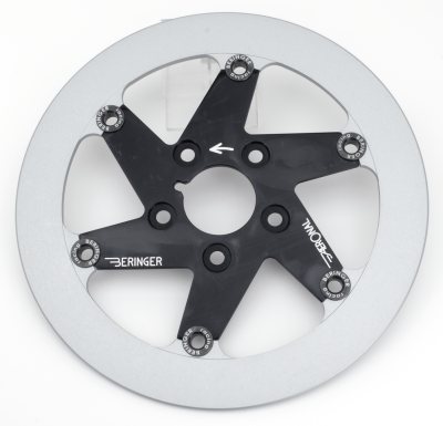 Aeronal disc 11.5" left 84-99 Black (FR)