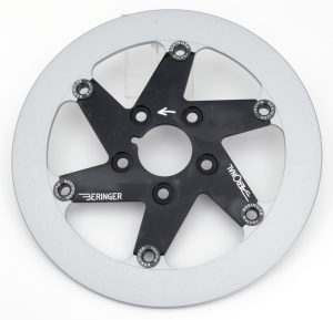 Aeronal disc 11.5" left 84-99 Black (FR)