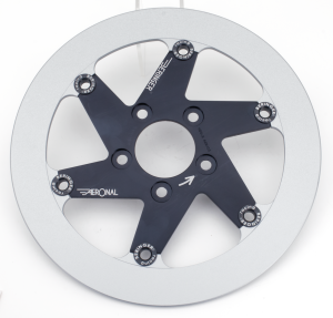 Aeronal disc 11.5" Left 00-up Black (FR)