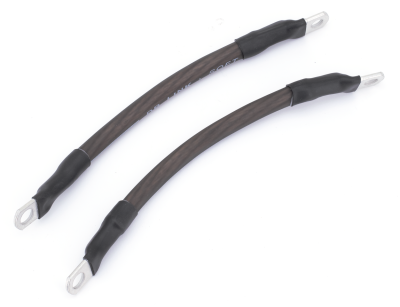 Namz set black 6" battery cables