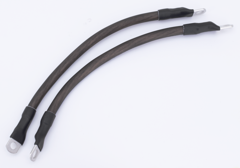 Namz set black 9" battery cables (FR)