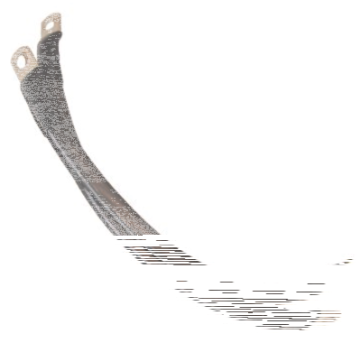 Namz set black 13" battery cables (FR)