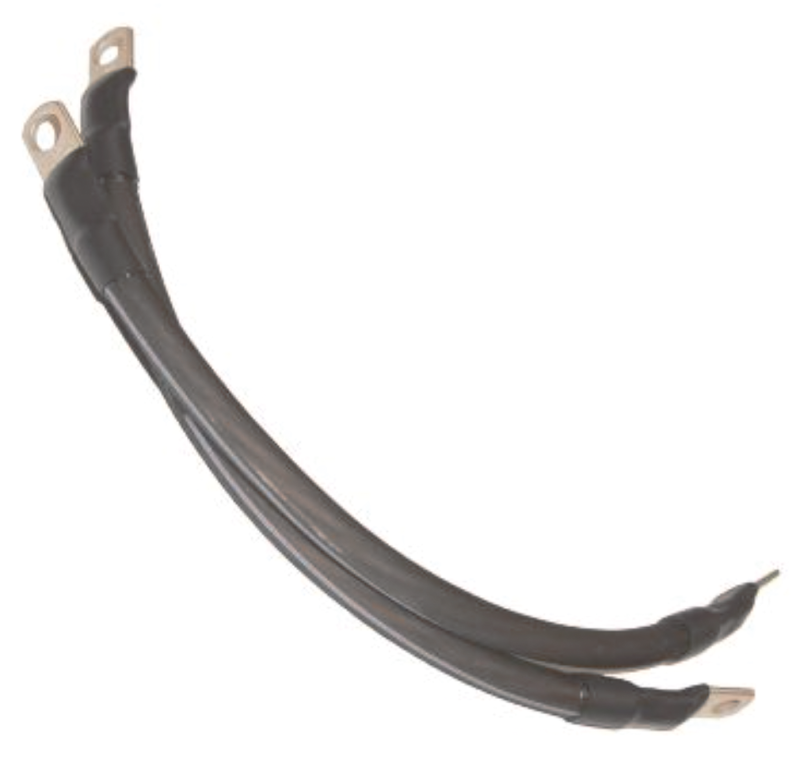 Namz set black 19" battery cables (FR)