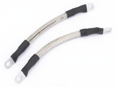 Namz set clear 6" battery cables (FR)