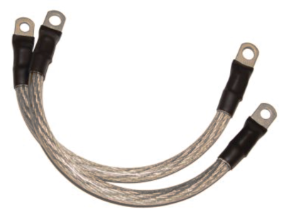 Namz set clear 17" battery cables (FR)