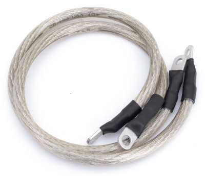 Namz set clear 19" battery cables (FR)