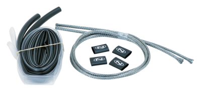 Handlebar switch braided kit Ext. wiring (FR)