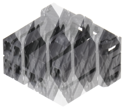AMP Multilock 8-Wire Plug Housing OEM731 (FR)
