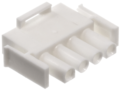AMP Mate-N-Lock 4-Wire Plug Conn w/Wire (FR)