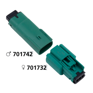 Molex 07Up 3-Position Female Green (FR)