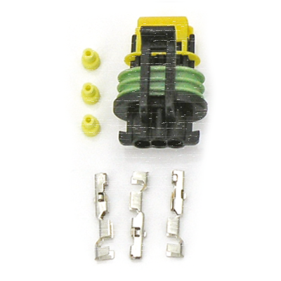 Speedo Sensor/Siren Conn.w/Terminals&Sea (FR)