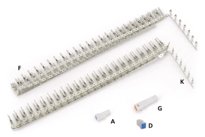 JST 2-Position Receptacle with Wire Seal (FR)