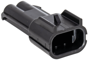 Delphi-Packard Weatherpack, 2-Wire Male (FR)