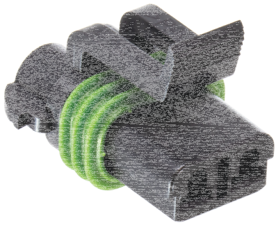 Delphi-Packard Weatherpack, 2-Wire Femal (FR)