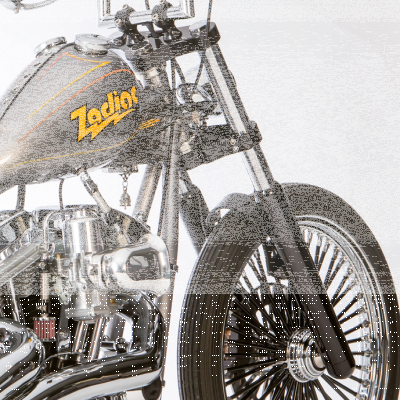 Slim Bubba Front fork +12" (over FL) (FR)