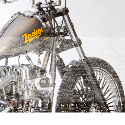 Slim Bubba Front fork +14" (over FL) (FR)