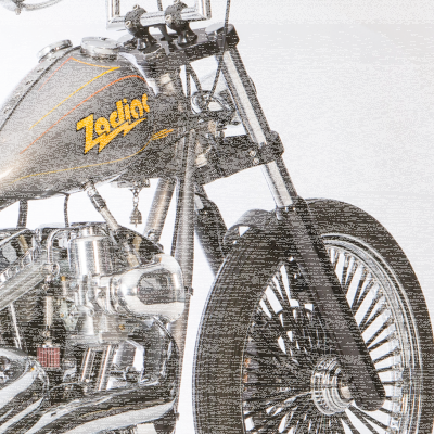 Slim Bubba Front fork +16" (over FL) (FR)