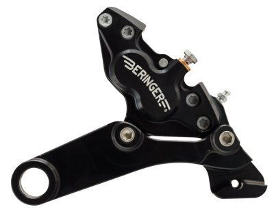 4-Piston Rearbrake FLH/T08-up Black (FR)