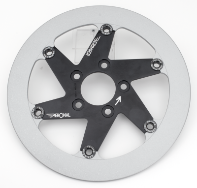 Aeronal disc 300mm LH black (FR)