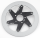 Aeronal disc 300mm LH black (FR)