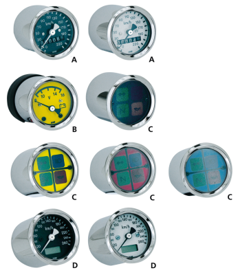 Blue Mini Instrument panel w/o bracket (FR)