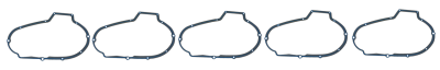 5pck Chain cover gasket sil.beaded 86-90 (FR)