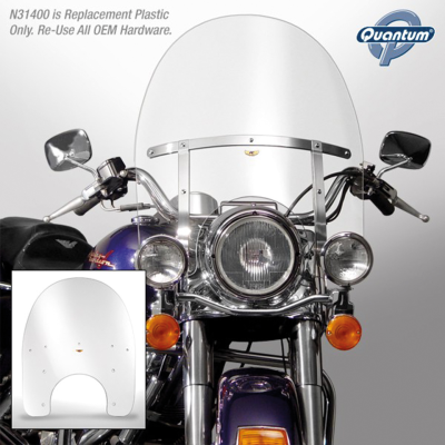 Replacement windshield FLHR94-up (FR)