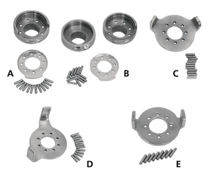Bearing cup with Hidden steering stop (FR)