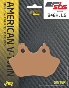 SBS Excel brake pads RR FXST06-07 FLST07 (FR)