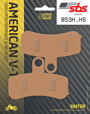 SBS HS Front brake pads ST08-14 DN08-17 (FR)