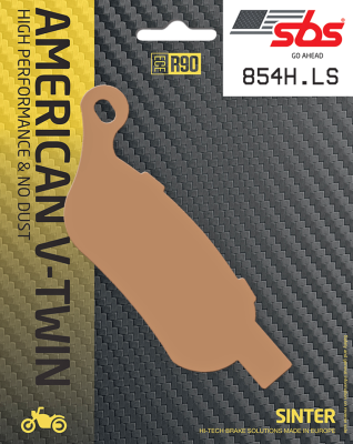 SBS Excel Rear brake pads BT08-17 (FR)
