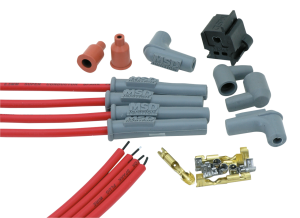 MSD Super Conduct plug wires (nitro) Red (FR)