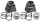 GZP Cylinderkit 1200XL86-03 Black (FR)
