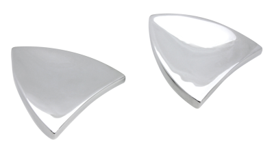 Chrome Mirror Block Off Plates FLT96-13 (FR)