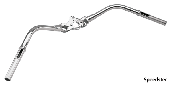 Handlebar Speedster inline Chrome (FR)