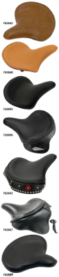 Solo saddle brown with mounting kit (FR)