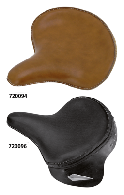 Solo saddle brown with mounting kit (FR)