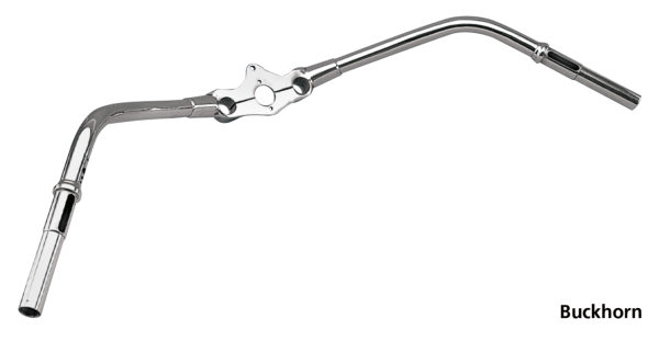 Handlebar Buckhorn offset Chrome (FR)