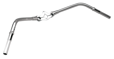 Handlebar Buckhorn offset Chrome (FR)