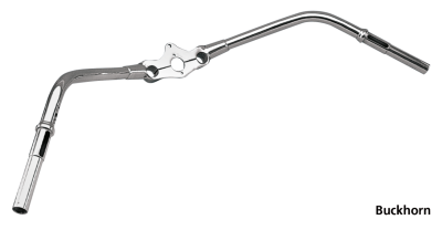 Handlebar Buckhorn offset Chrome (FR)