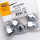 5pck Chrome Acorn nuts 5/8-18 UNF