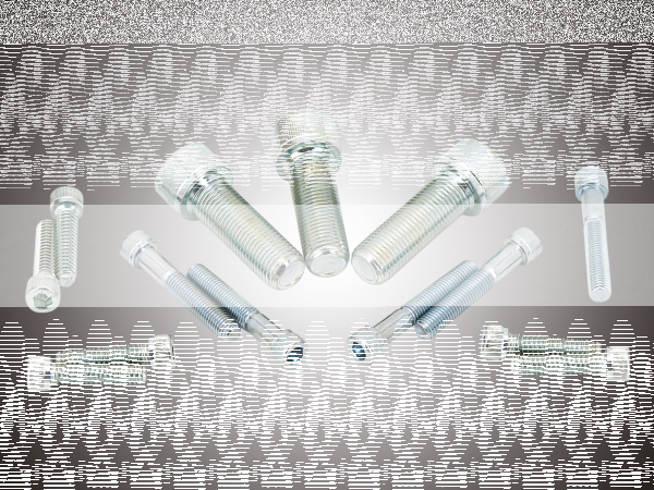 10pck Chrome Allen screws 1/4x3/8-28 UNF (FR)