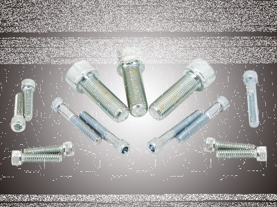 10pck Chrome Allen screws 1/4x3/8-28 UNF (FR)