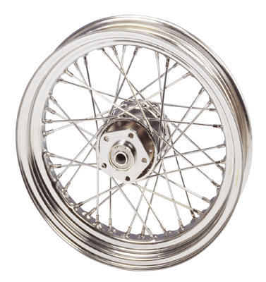 Chrome wheel 16x5.50 st.hub chr.spokes (FR)