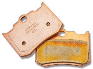 PM Brake pads 125x4R/137x4B DP pair (FR)